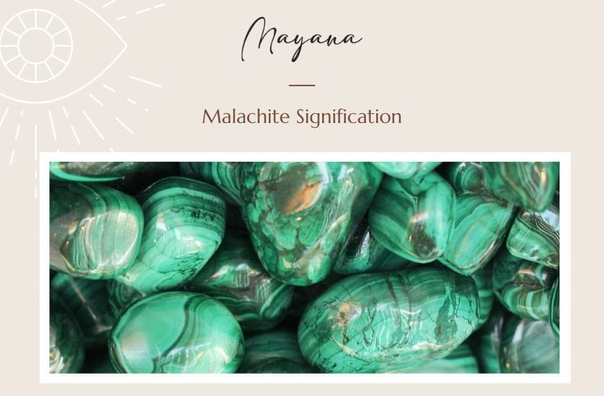 Malachite signification pierre