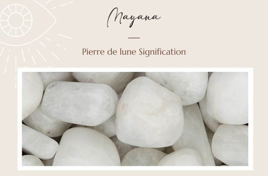 Pierre de lune Signification pierre