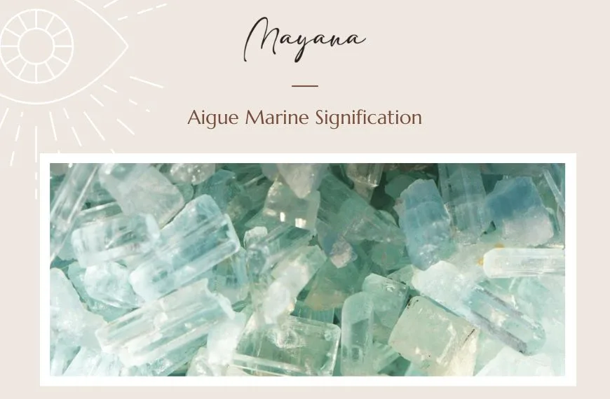aigue marine signification pierre