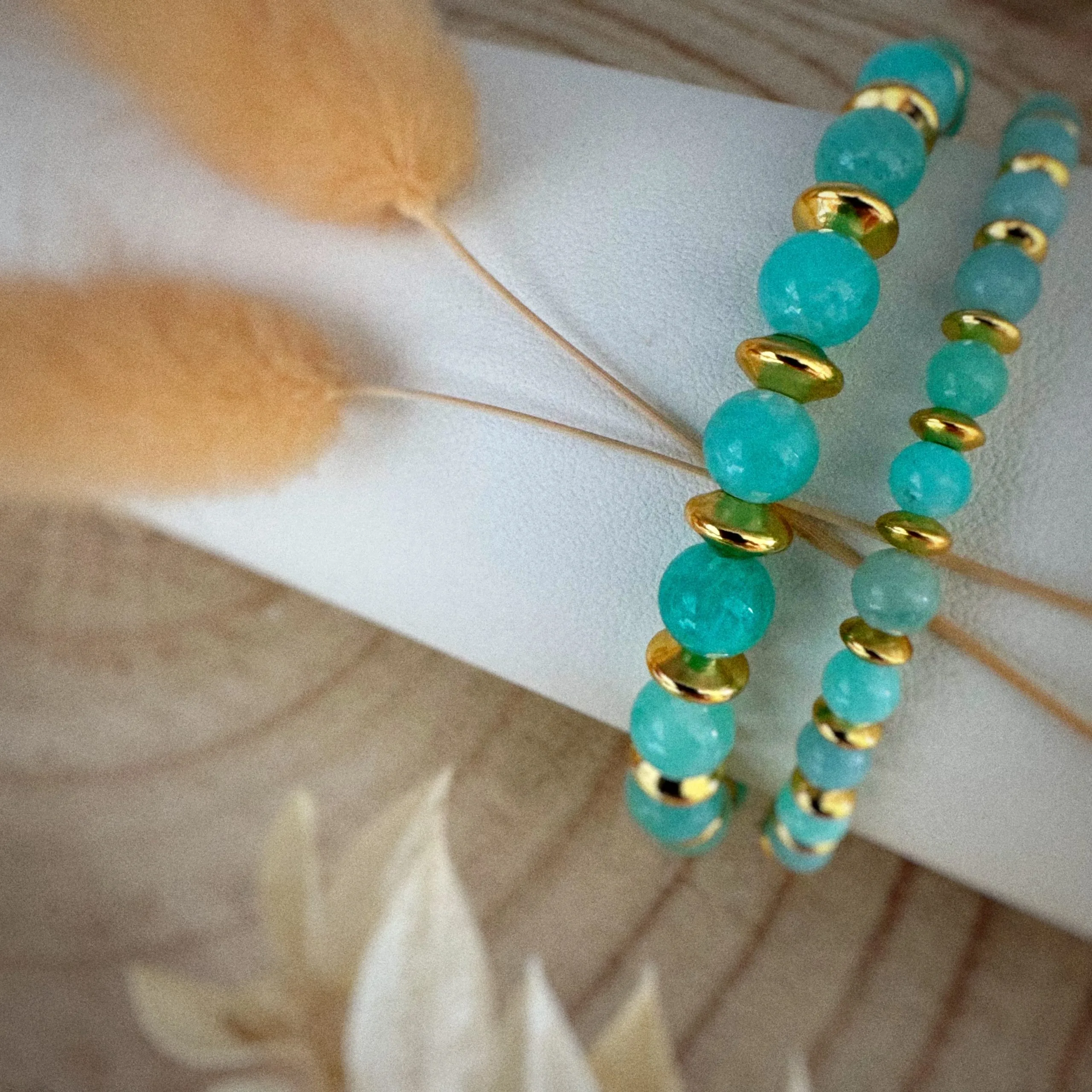 Bracelet Ava-Pierre amazonite-838229CEEDA5-1