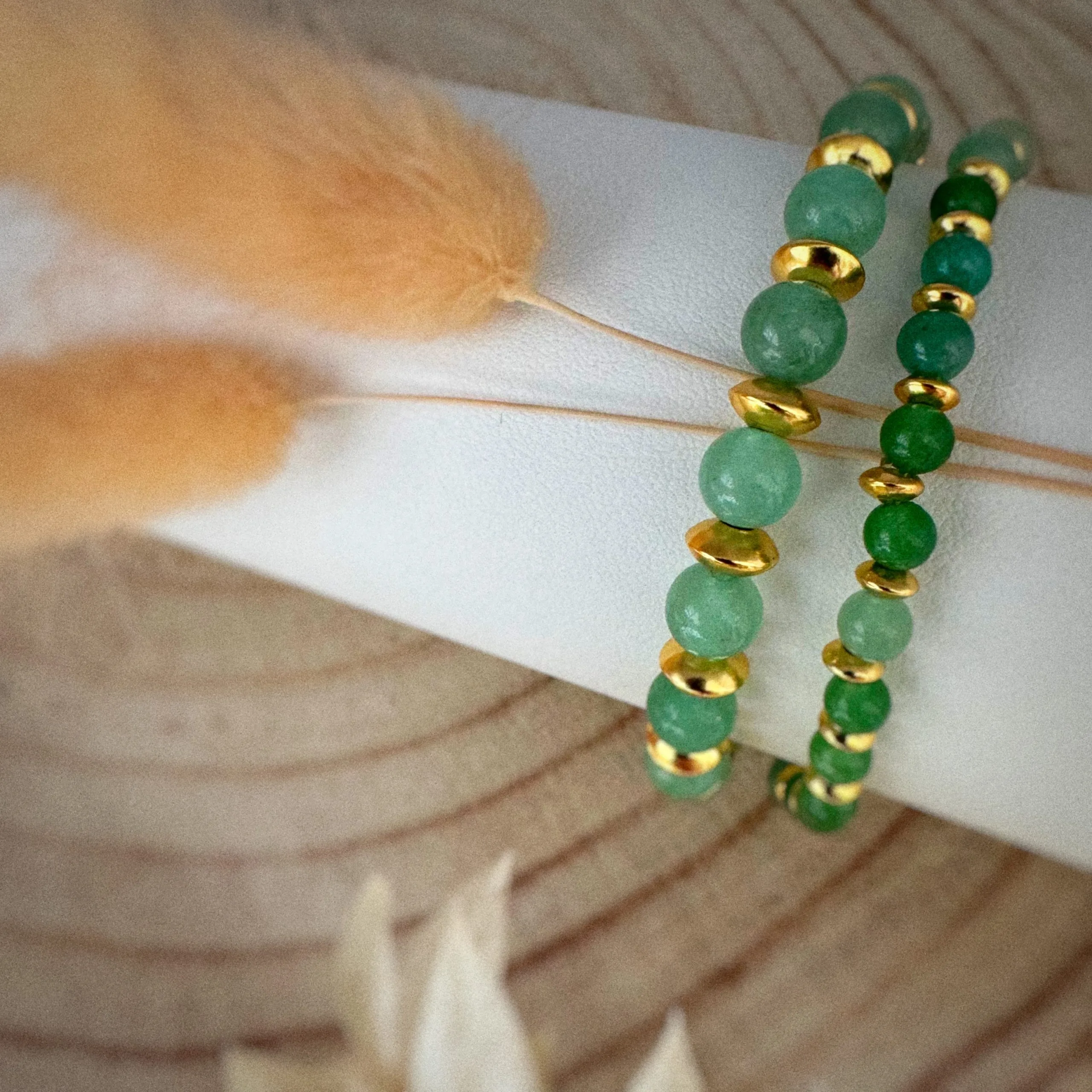 Bracelet Ava-Pierre aventurine-5761B4F561F4-1