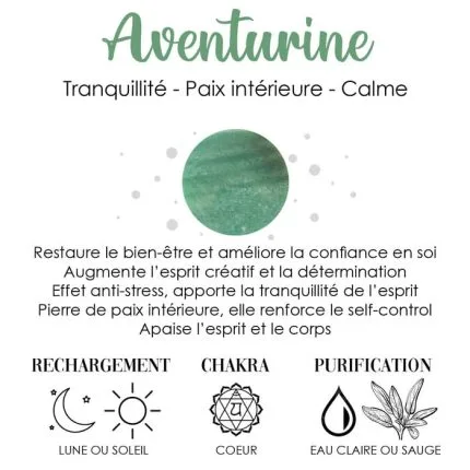 bienfaits aventurine