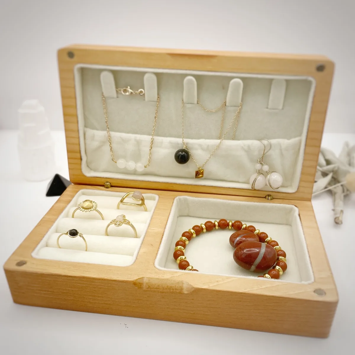 boite a bijoux en bois