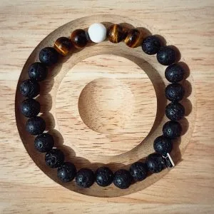bracelet homme pierre personnalisé