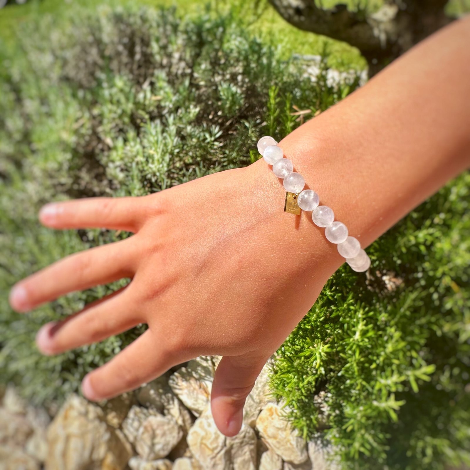 bracelet pierre naturelle enfant fille pierre de lune