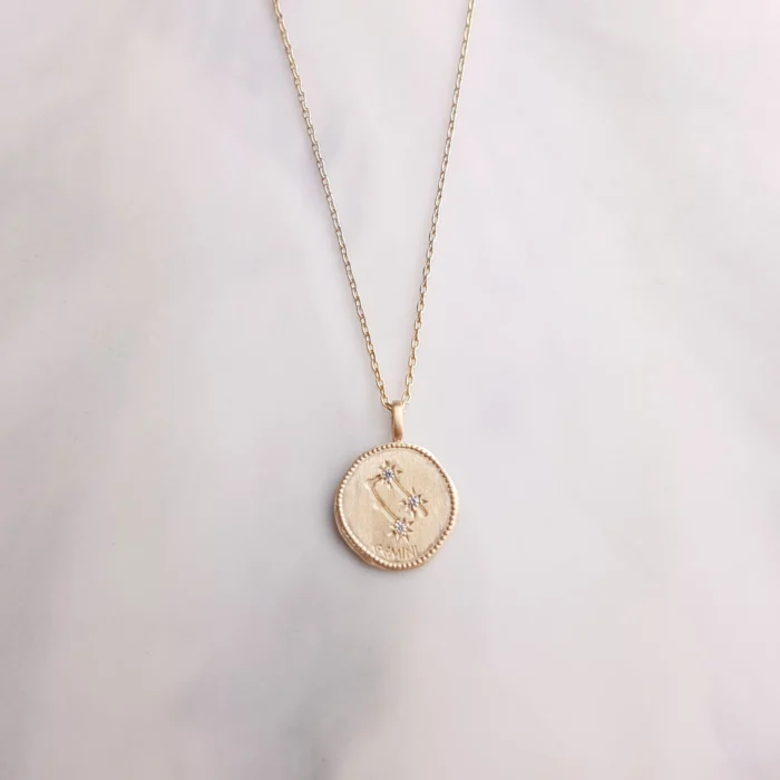 collier signe astro gémeaux