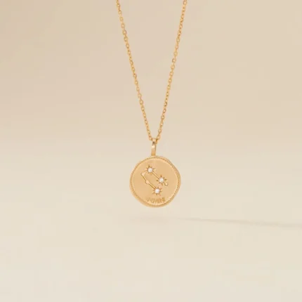 collier signe astro gemeaux pendentif