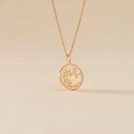 collier signe astro sagitaire pendentif