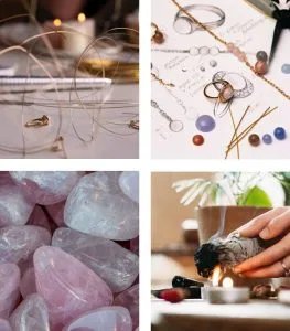 bijoux artisanaux quartz rose mayana bijoux