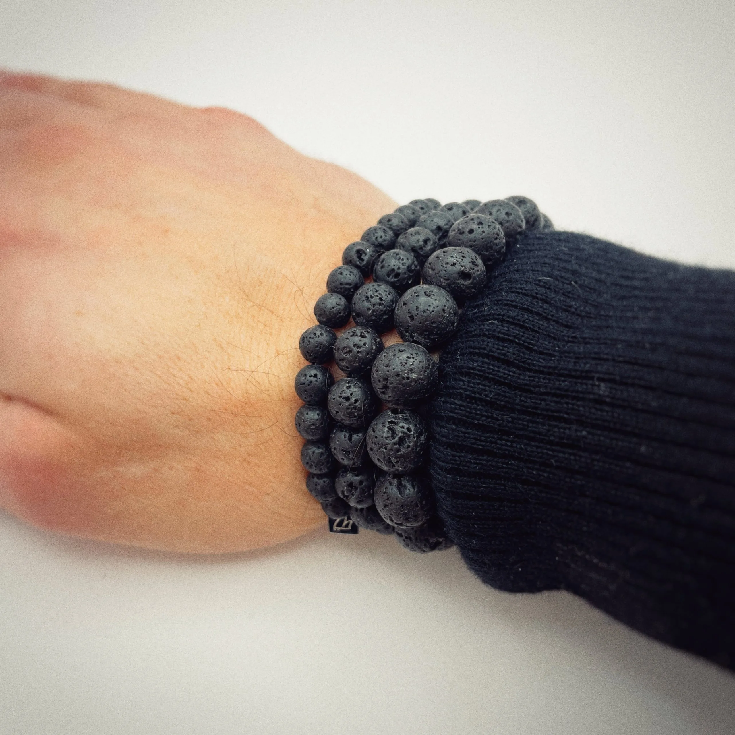 bracelet pierre de lave
