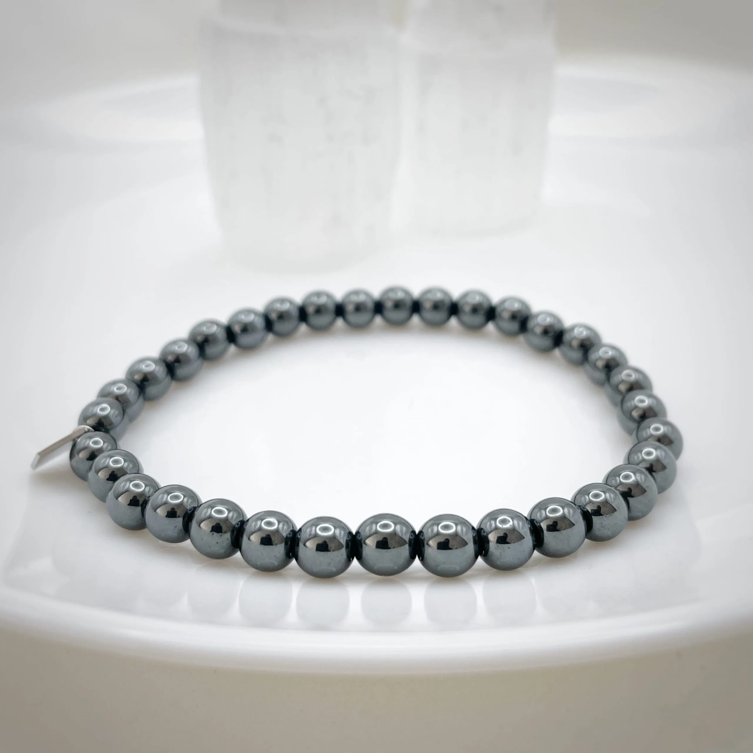 bracelet pierre hématite bracelet pierre hématite